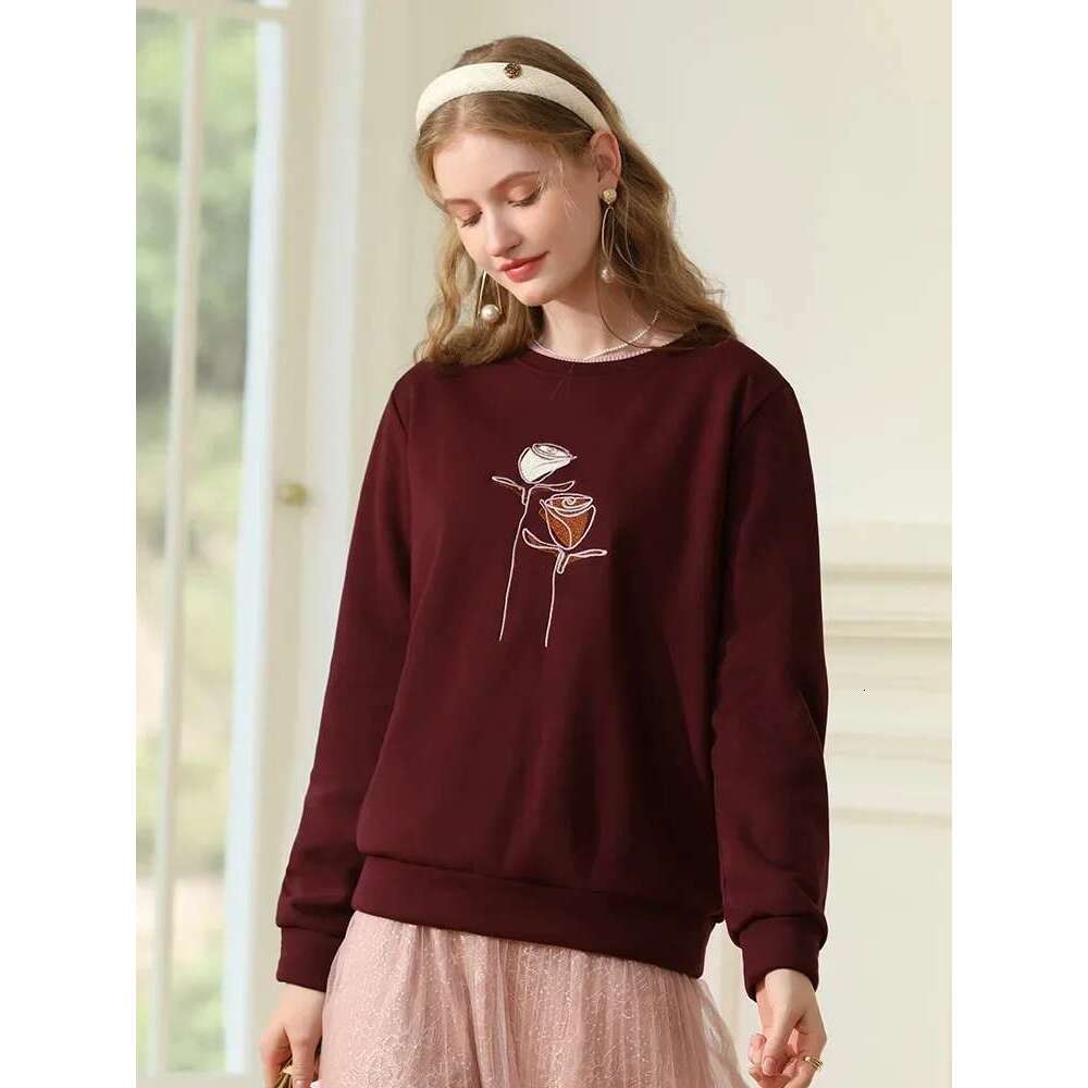 Women's Hoodies Winter New Lazy Lamb Wool Thickened Warm Round Neck Leisure Loose Trendy Blouses