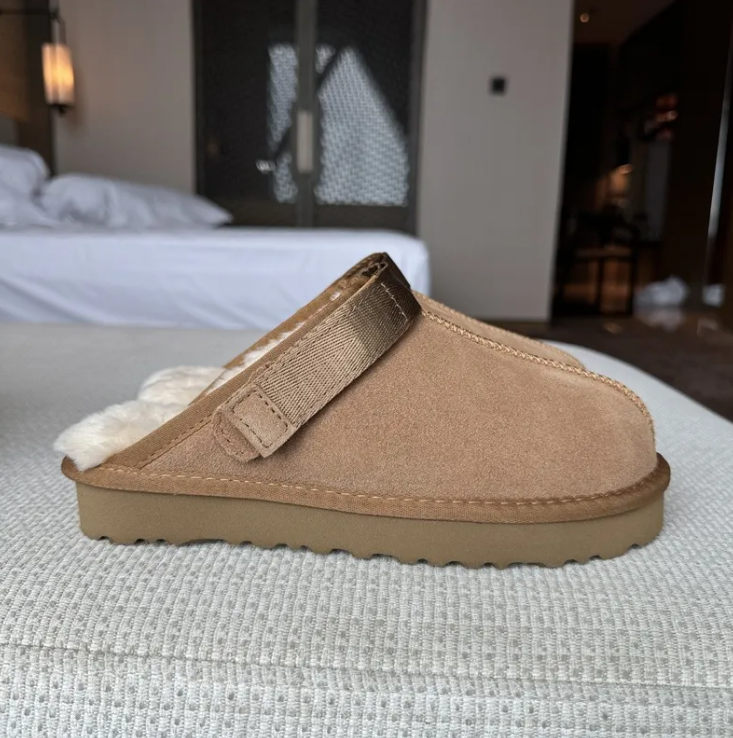 Designer Goldenstar Clog Slippers Clogs Hi Slides Dad Sandal Golden star Beach Women Men Tazz Tasman Fall Driftwood Chestnut Sand Winter Summer