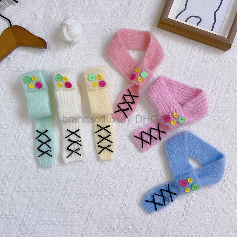Pet Autumn/Winter Scarf Adjustable Warm Scarf Teddy Bear Yorkshire Dog Cat Rabbit Jewelry