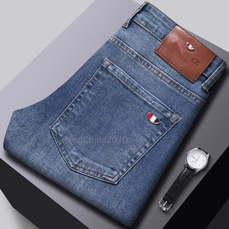2025 New Fashion jeans Denim Trousers Mens Business casual Jeans Designer Jean men Pants High-end Quality Straight Design Retro Streetwear Casual long trousers g898