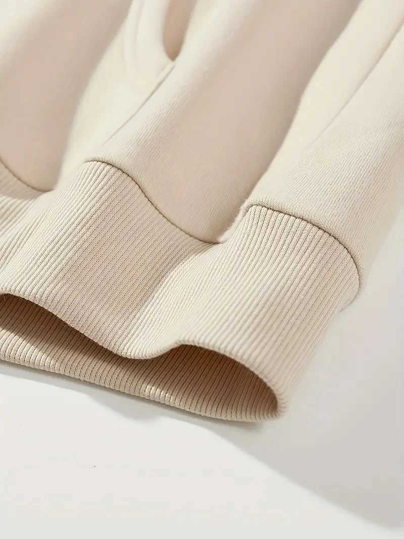 Mens autumn and winter casual loose plus size rose print fleece warm long sleeved hooded sweatshirt pullover W251106