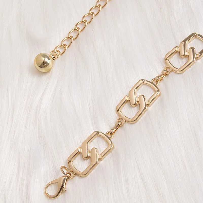Geometric Waist Chain Womens Decorative Slim Fit Sweater Accessory Pants Belt Metal Chain Skirt Suiting Fine Waist BeltXJ251106
