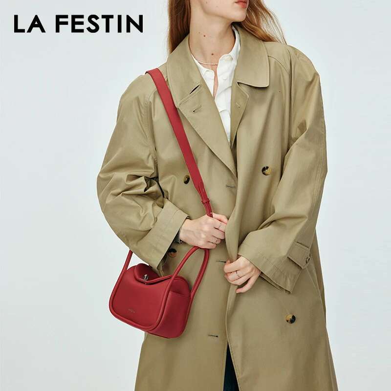 LA FESTIN Original 2024 New Women Designer Handbag Female Shoulder Bag Office Package Crossbody Bags