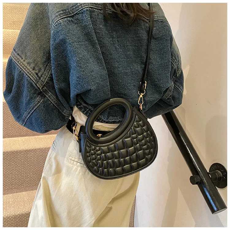 Hot S Plaid Crossbody Bag - Shoder/Handheld Mti-Way Carry Spacious Elegant Fall Winter Essential Versatile for Work Y251106