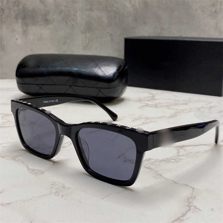 Luxury sunglasses Top quality Fengxiaoxiang Square Fashion Versatile UV Resistant Sunglasses Star Network Red Same CH5417