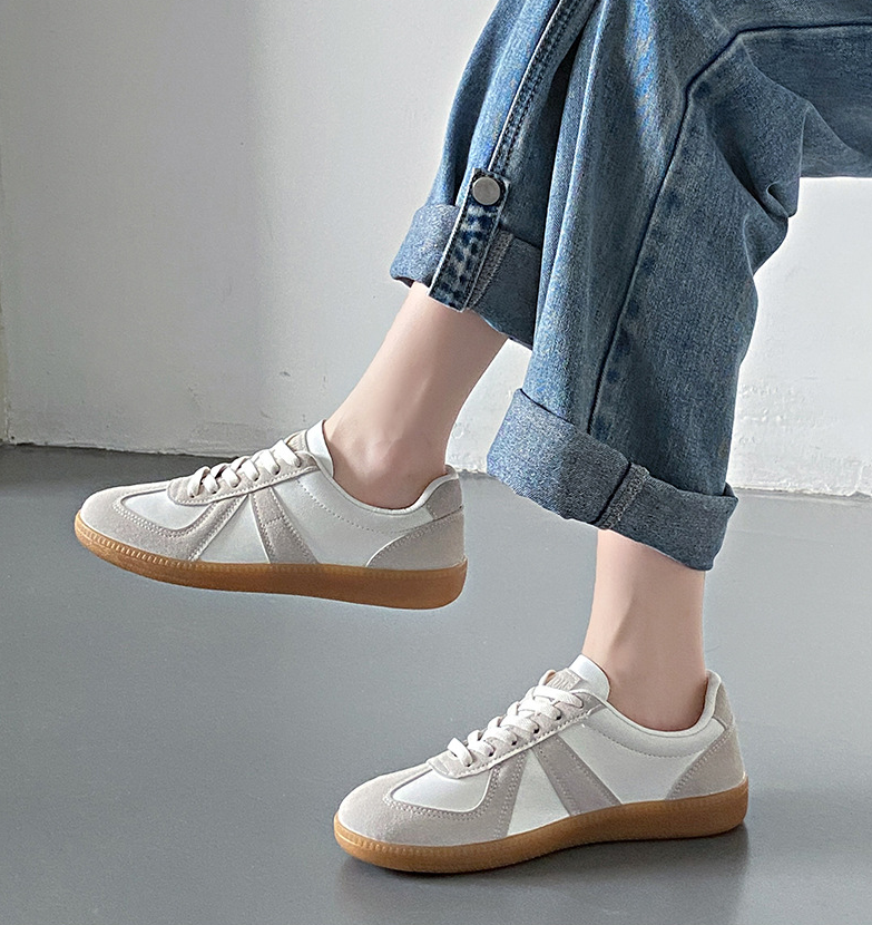 Free shipping thick-soled Forrest Gump Spring New Dad shoes, retro and versatile round-toe lightweight, casual and fashionable sports shoes