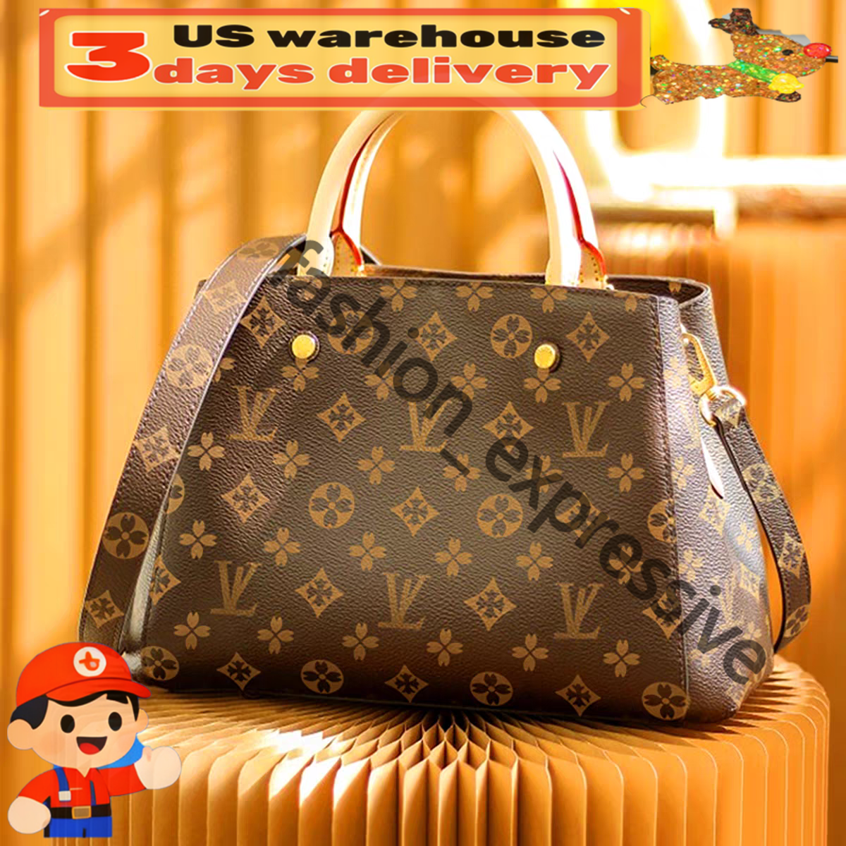 Designer Bag Luxury Bag Shoulder Bag Purse Tote Handbag Ladies Fashion Designer 2025 New High Quality Armpit Large Capacity Shopping Bag Black Printed Tote Bag