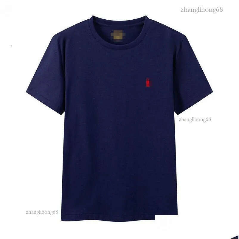 Mens T-Shirts Summer Designer Brand Pony Embroidered T Shirt Fashion Street Clothing Hip Hop Tshirt Casual Top Asian Size S2Xl Drop Oteqg