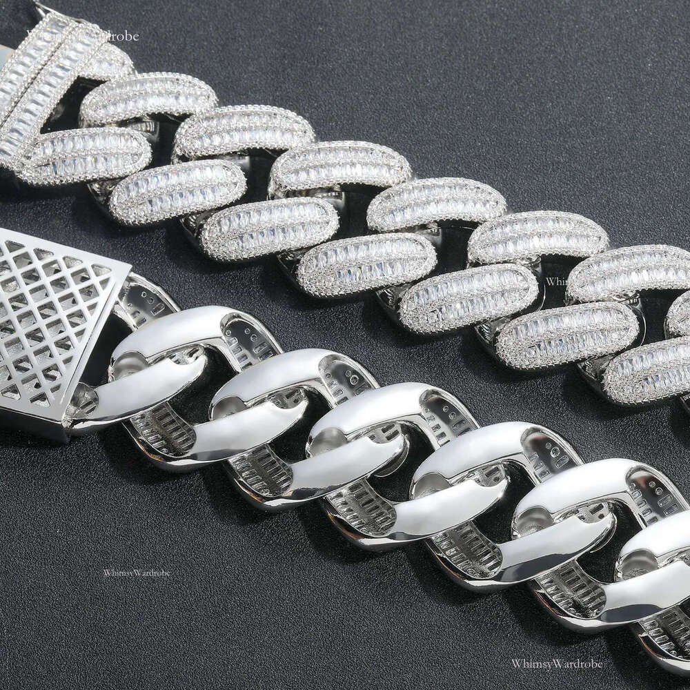 Heavy Duty Men's 40mm Cuban k Necklace Featuring Premium 5A Cubic Zirconia & Genuine Gold Plate Finish