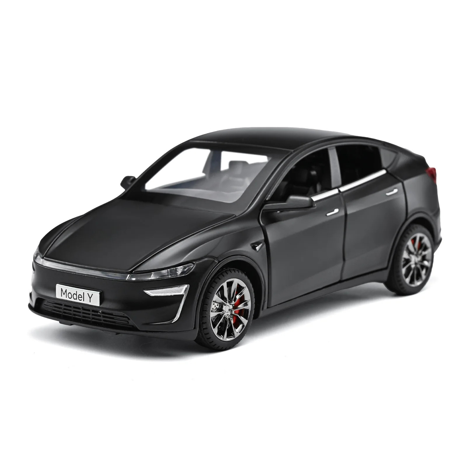1 32 Tesla Model Y Alloy Car Model Sound and Light Effects Office Desktop Decompression Toy Collection Gift 251103
