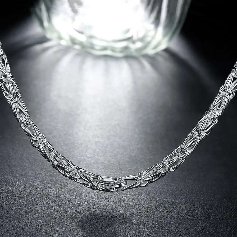 sterg Sier 20 Inches Domineering retro faucet men's necklace Fashion Party Wedding Accessories Jewelry Gifts