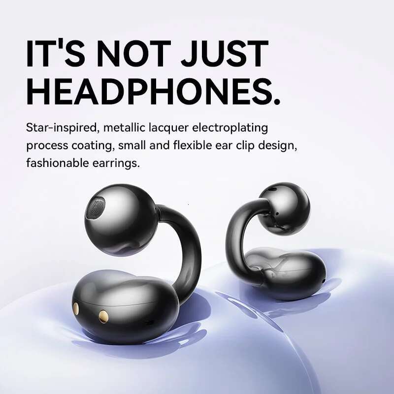 Sanag S6S FreeClip 3D Stereo Sound Bluetooth Headphones Open Earphone Ear Clip OWS Sport Wireless Headset TWS Earbuds