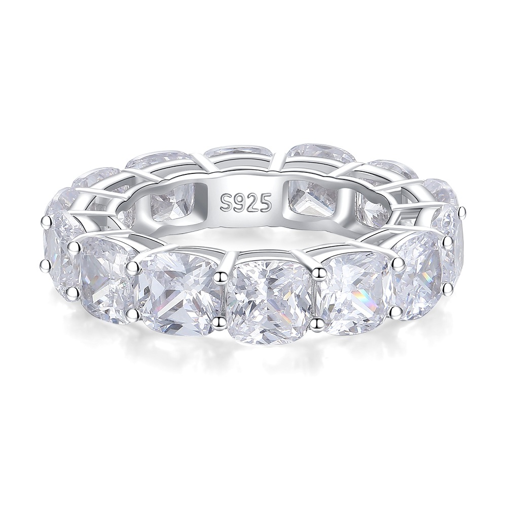 moissanite wedding ring set for women cubic zirconia ring luxury jewelry women hot selling couple rings Zircon Stacked rings diamond jewelry women S92
