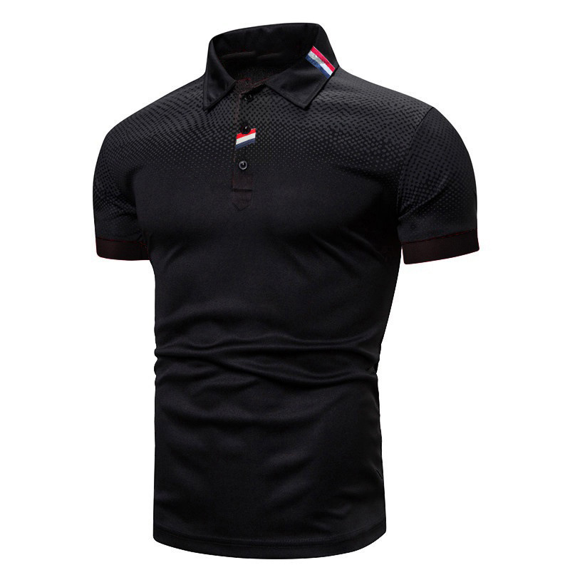 New trendy mens polo shirt light advertising polo shirt polo shirt mens T-shirt