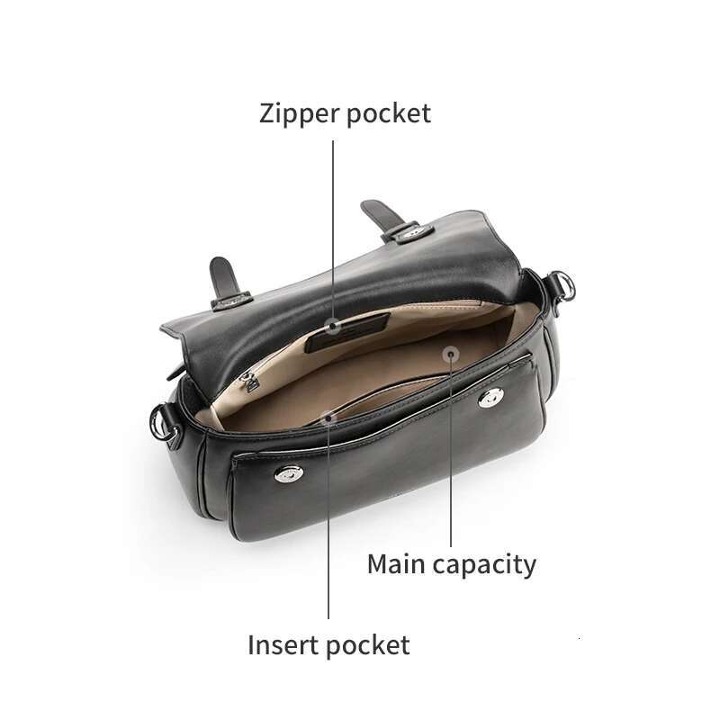 LA FESTIN Original Brand Handbag Women 2025 New Postman Retro Shoulder Bag Casual Tote Fashion Crossbody Bags