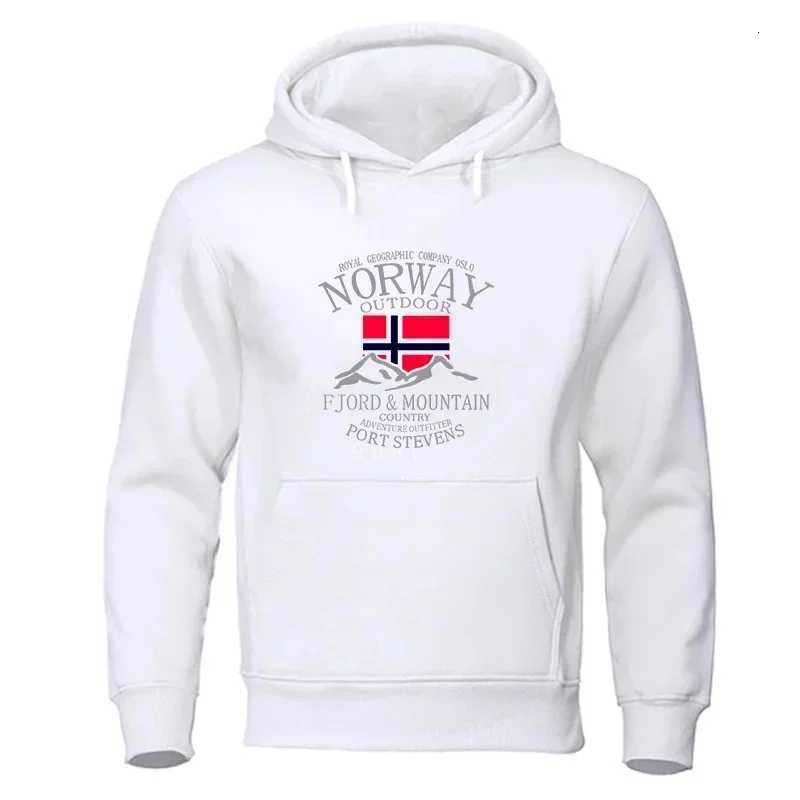Norway Fjord Mountain Hoodies For Men Autumn Streetwear Hoodie Loose Fashion High Quality Hoody Loose Casual Clothing W251106