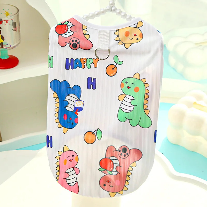 XS-6XL Cooling Pet Vest Elastic Small Medium Big Dog Clothing Golden Retriever Clothes Puppy Clothes Supplies Cat Costume 250402