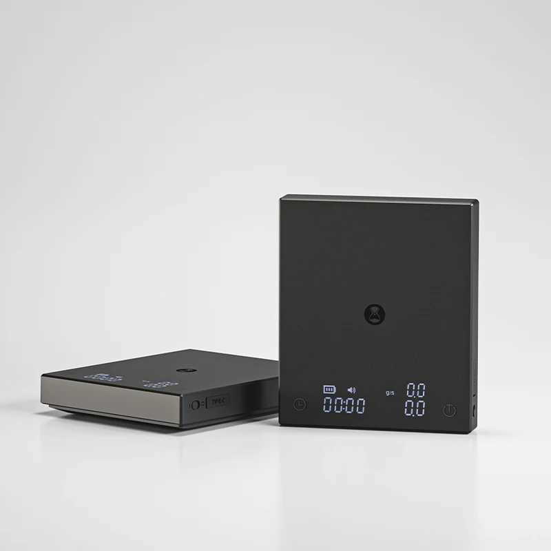 TIMEMore Basic 2 Black Mirror Inverted on Coffee Scale Flow Display Automatic Timer Digital Kitchen Food Scale Concentrated Coffee 0.1g/2kg Z250403