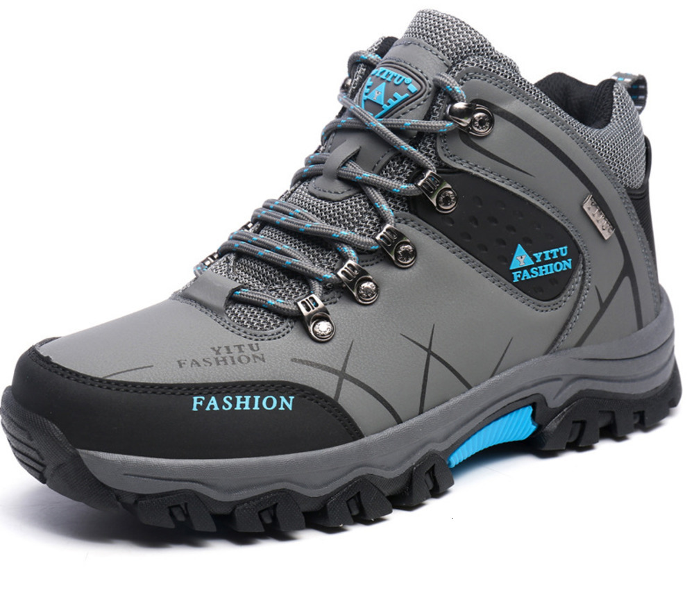 Boots Men Winter Snow Boots Waterproof Leather Sneakers Super Warm Men's Boots Outdoor Male Hiking Boots Work Shoes Size 39-47 230217