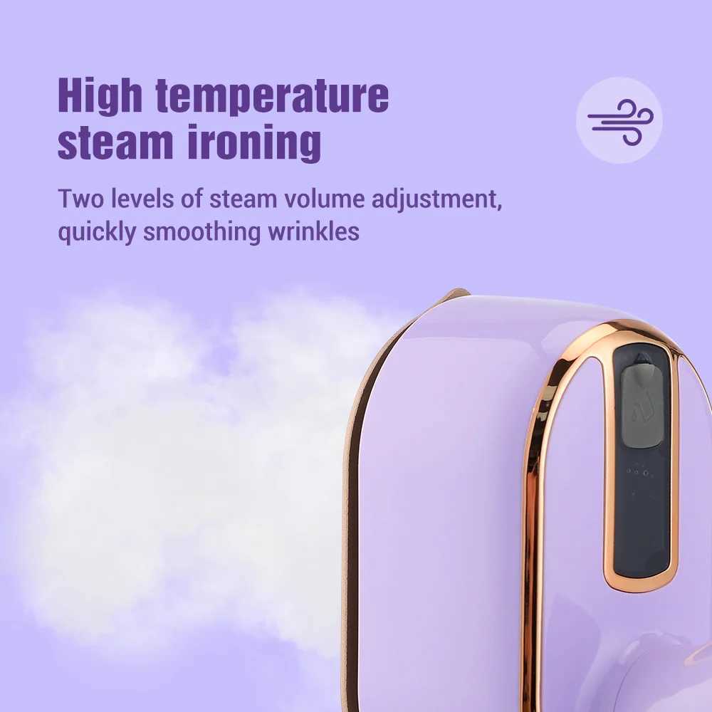 Handheld Mini Garment Steamer Steam Iron Cleaner Machine for Cloth Portable Home Travelling for Clothes Ironing Wet Dry Ironing C251106