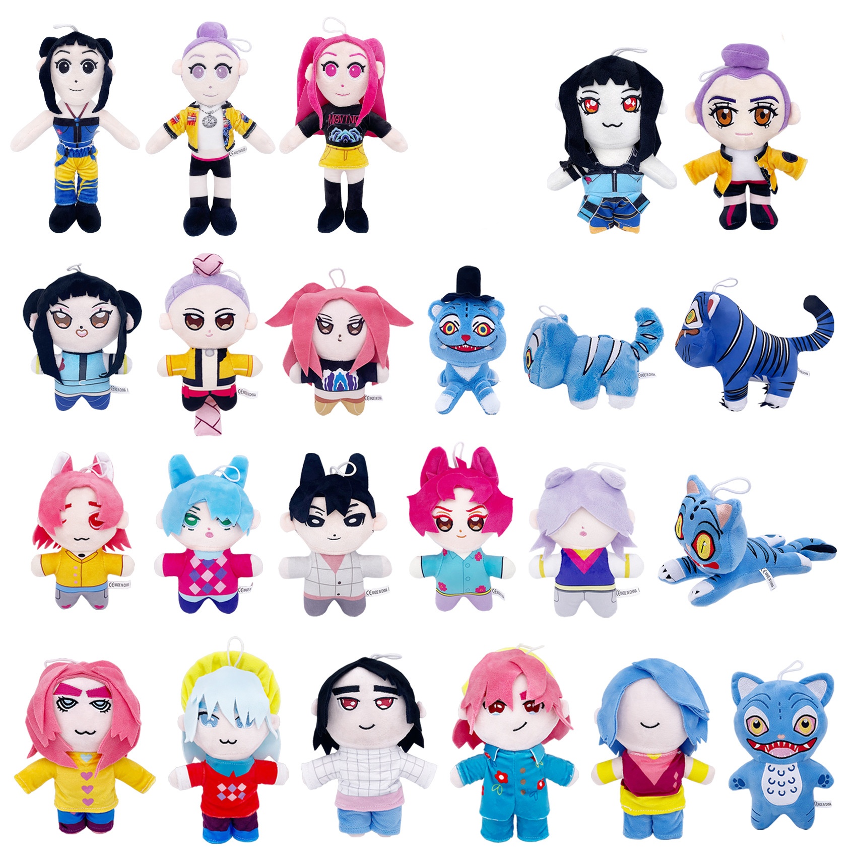 Kpop s Plush Toys Anime Figure Kpop Mira Rumi Zeoy Stuffed s Doll Pendants Collectible Ornaments Birthday Gifts C251202