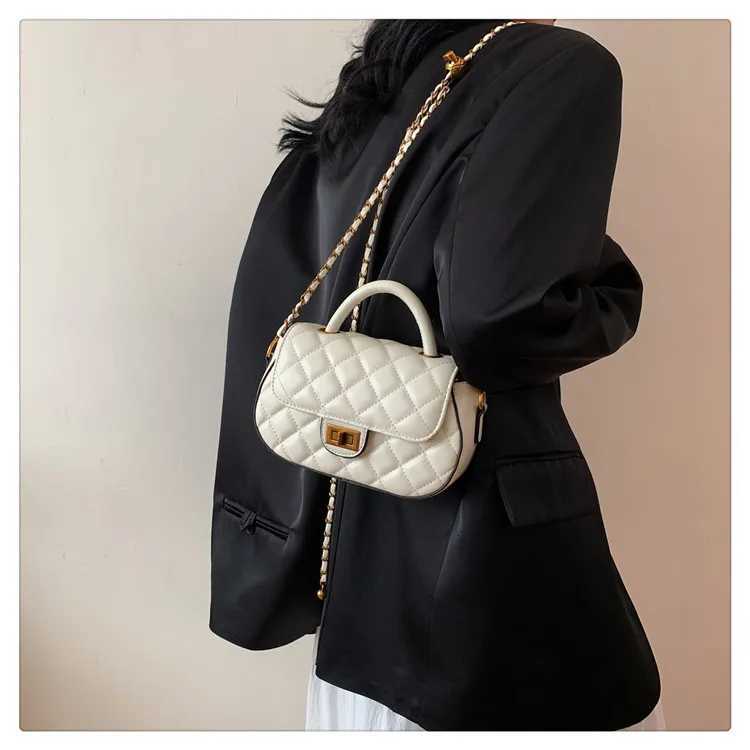 2025 New Diamd-Quilted Chain Bag - Small Inspired Shoder/Crossbody/Handheld Summer Fi Lightweight Elegant Y251106