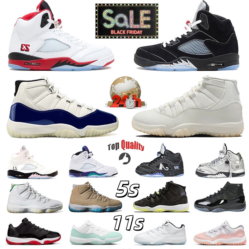 2025 Basketball shoes 5s 11s Fire Red 35th Anniversary Rare Gamma Pearl Inner Beast 285 H-Town Canyon Purple Sneakers Trainer Sports Outdoor Shoe Trainers