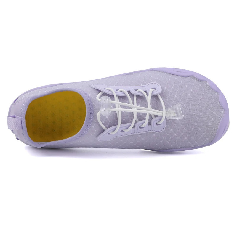 Summer Parent Child Fitness Outdoor Beach Swimming Shoes Quick Dry Breathable Hiking Lighten Yoga Aqua Shoes 250402