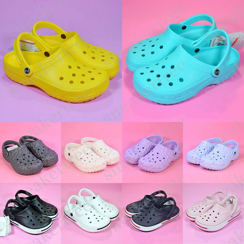 free shipping designer Slippers fashion for men women flat platform black white red women men indoor clog trainers Outdoor Close Toe Rubbers Buckle shoes Solid