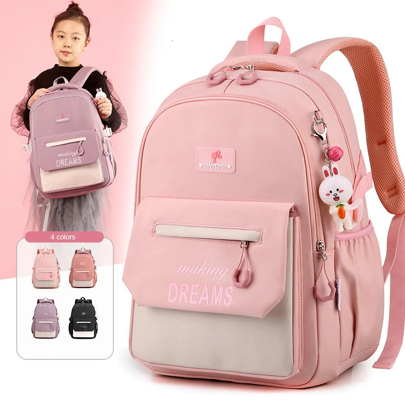 backpacks for elementary school students pink backpacks aged 8-14 backpacks for teenagers Knapsack Mochila Femenina 250402