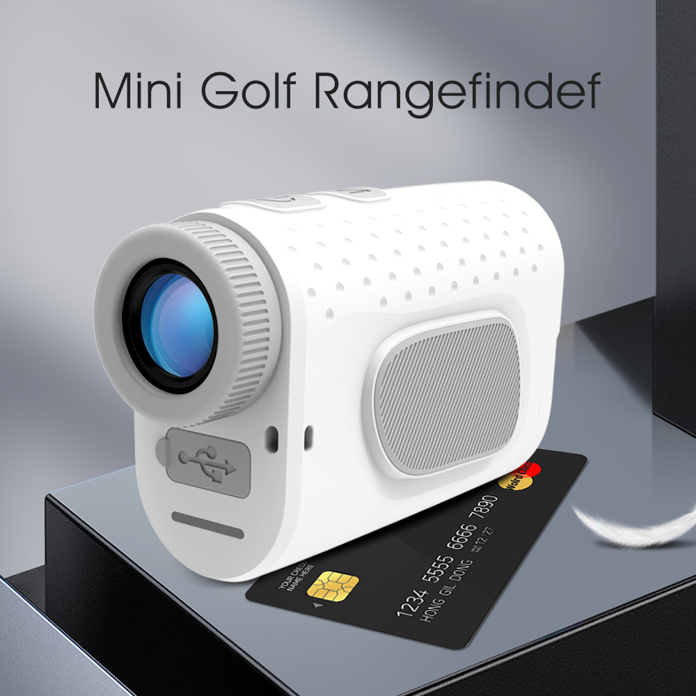 REVASRI Golf Rangefinder with Slope Switch- 1090 Yards Laser Range Finder with Flag Locking Vibration, 6X Magnification Rangefinder with Magnet Stripe for Golfing