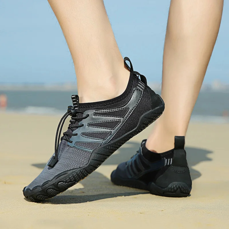 Water Shoes Men Barefoot Shoes Women Beach Aqua Shoes Boys Quick Dry Breathable Sport Sneakers Footwear Swimming Hiking Gym 250402