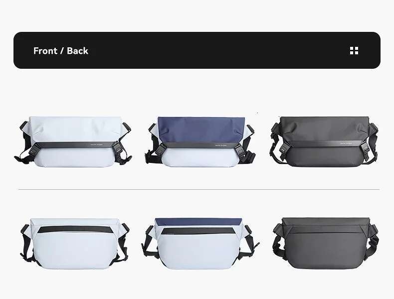 Mark Ryden Function Crossbody Male Shoulder Handheld Personality Large Capacity Tide Messenger Computer Bag