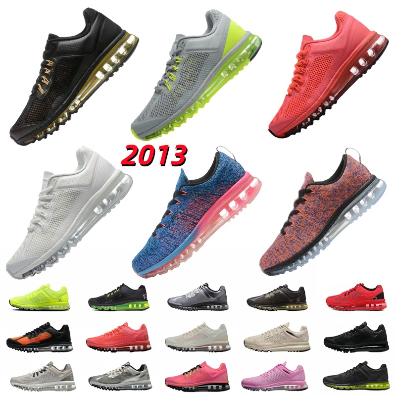 Designer 2013 shoes Running Sports Shoes Triple Wolf Grey Polka Dot Total Laser green Runner Hyper Grape Royal Women Trainer 2014 Sneakers 36-46
