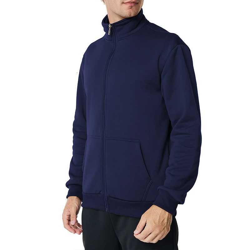 New Fashionable Mens Jacket Long-sleeved Sweatshirt Oversize Zipper Hoodie Street Sweatshirt Baggy Mens Hoodie Casual W251106