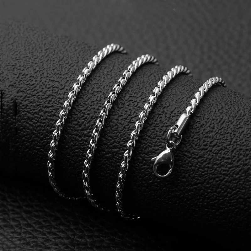 Fashion Jewelry Titanium Steel Necklace Collarbone Length Unique Design Stylish Gift High Quality Exquisite Jewelry Necklace Chain
