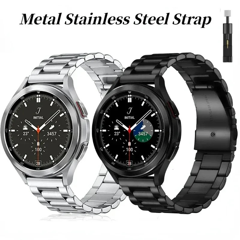 Steel Watch Strap 18mm 20mm 22mm Band Fitbit StrapStainless Metal Quick Release Replacement For Samsung Fossi 251105