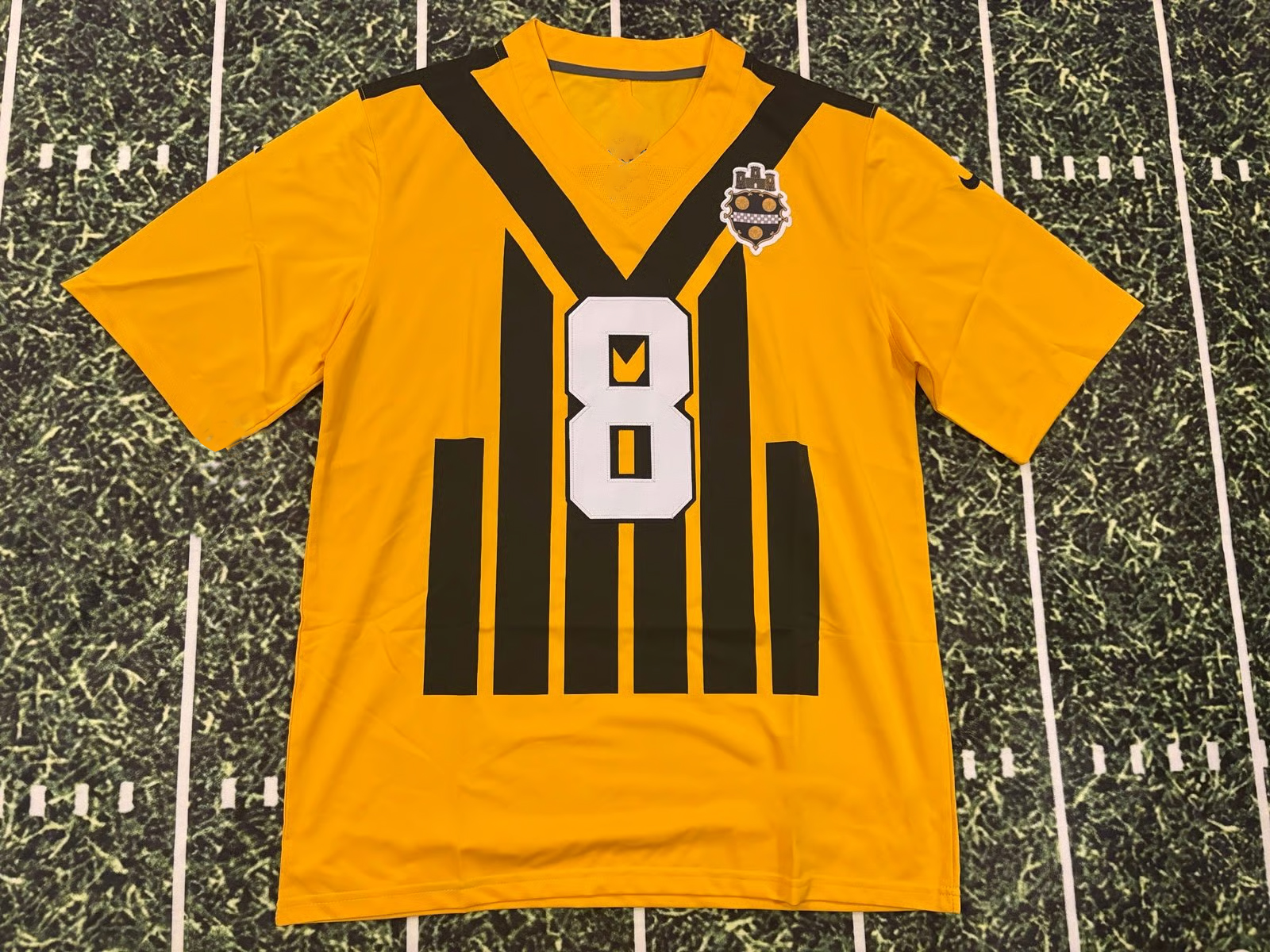 Personalized Custom 1933 Throwback Jersey Metcalf Watt Aaron Rodgers Jack Sawyer Will Howard DK Patrick Porter Jr Polamalu Fitzpatrick Freiermuth Embr