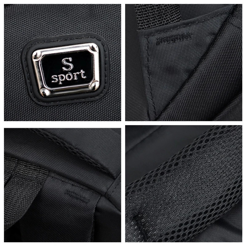 Mens backpack Oxford waterproof Rucksack business computer bag leisure travel backpack high school student backpack 250402