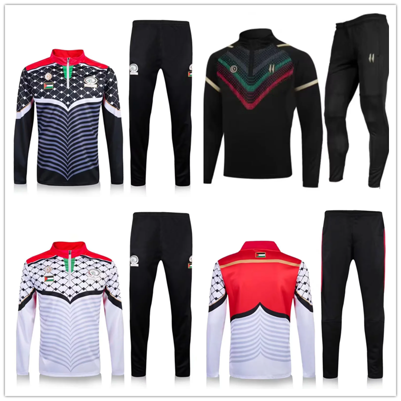 2025 Palestine National Team Football Tracksuit Training Suit Palestinians Survetement Chandal Tracksuits Jogging