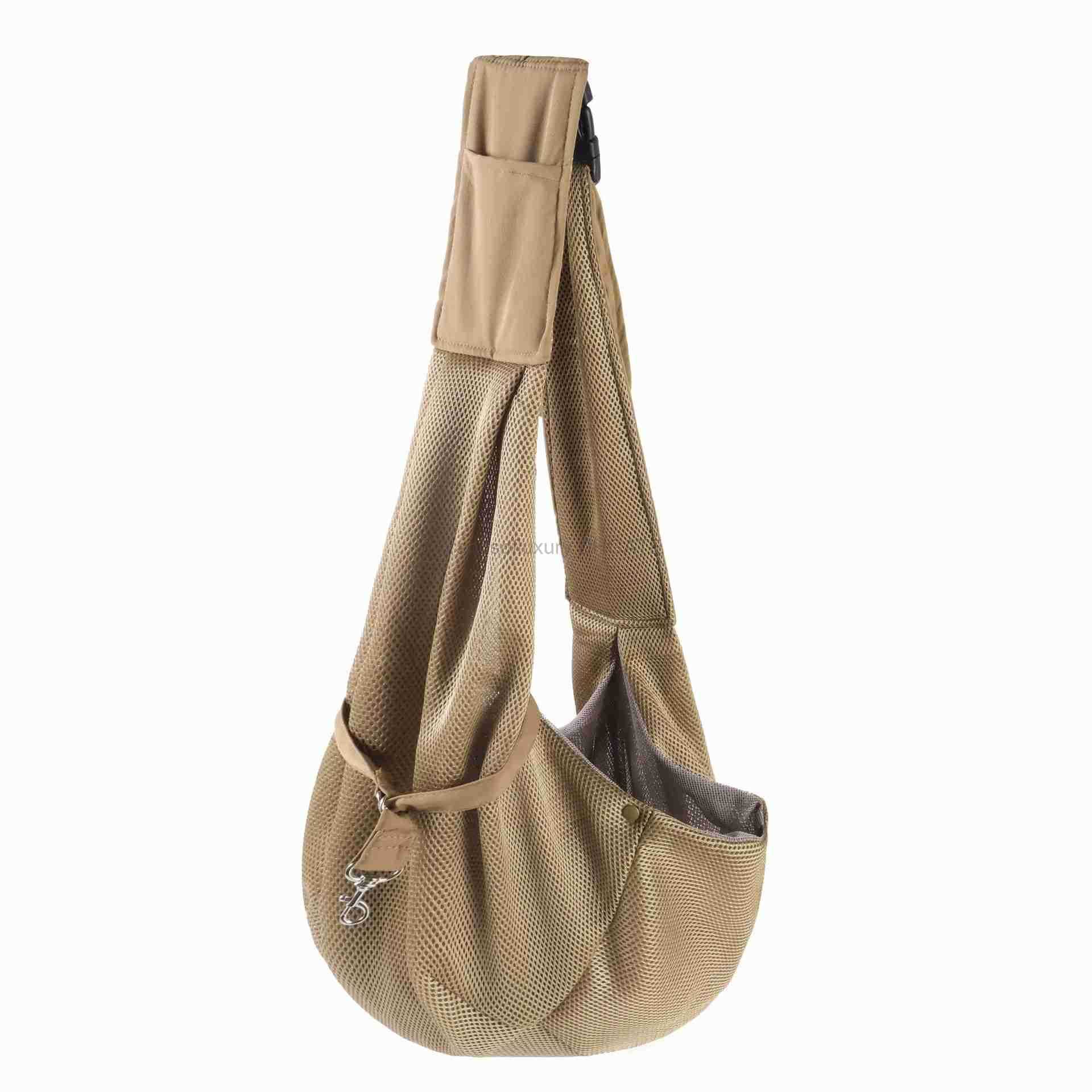 Cat bag go out portable small dog backpack pet cat dog cross carry cat single shoulder bag large capacity net red