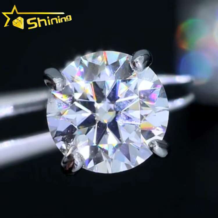 Pass Diamond Tester Iced Out Hip Earrings 925 Vvs Moissanite Diamond Screw Back Stud Earrings with GRA Certificate