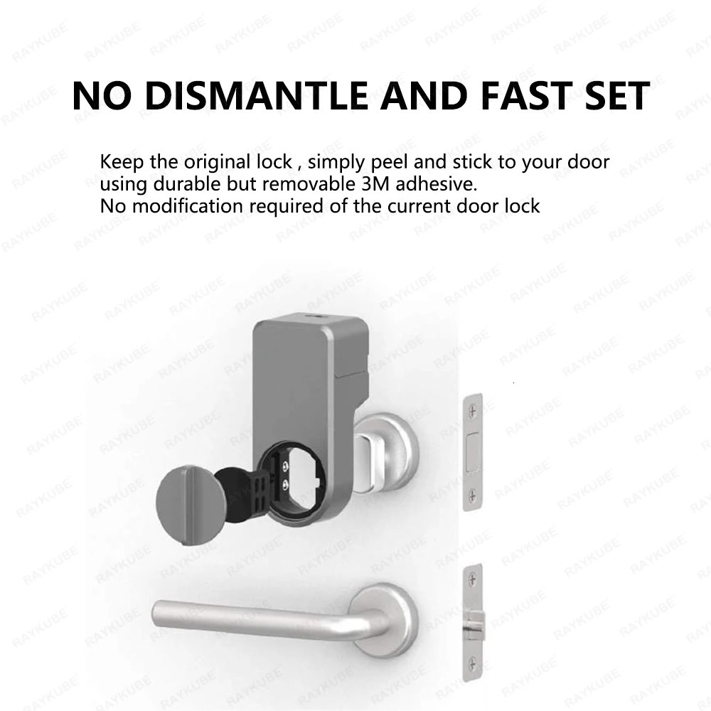 A1 Pro Max Bluetooth Smart Door Lock Tuya APP Remote Control Keyless Unlock Smart Life Cylinder DIY Easy Installation 250402