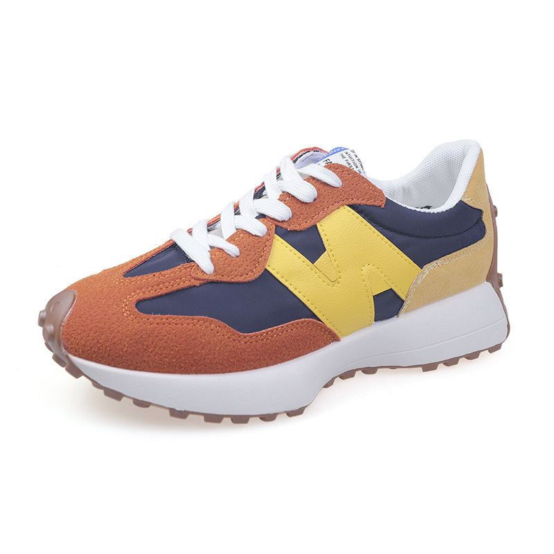 designer shoes 2025 new Women's dad shoes style for spring and autumn showing small feet retro tourism and leisure sports shoes