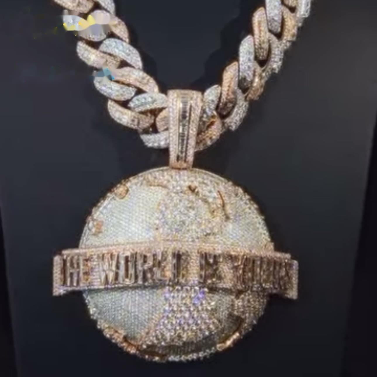 VVS Moissanite Pendant Moissanite Hip Hop Jewelry Sterling Silver 925 Diamond Custom Iced Out Pendant