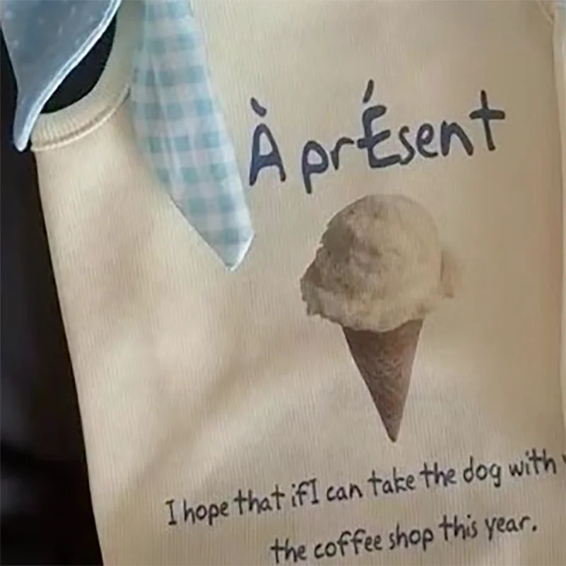 Summer Cute Plaid Collar Pet Clothes Dog Vest Pet Maltese Vest Bear Teddy Cowboy Cat Thin Puppy Clothing Dog Cooling Vest 250402