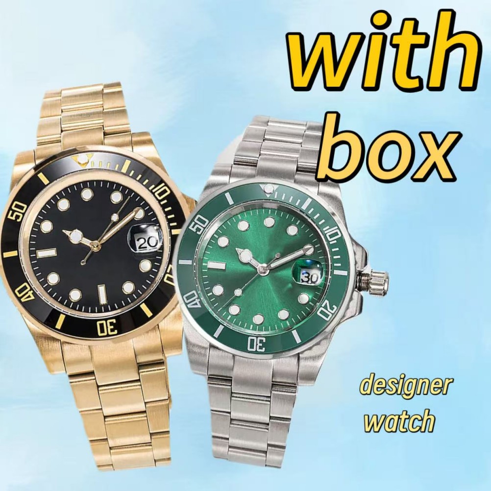 watch mens watch automatic designer luxury watches men 41mm stainless steel luminous sapphire glass montre de luxe orologi uomo with box