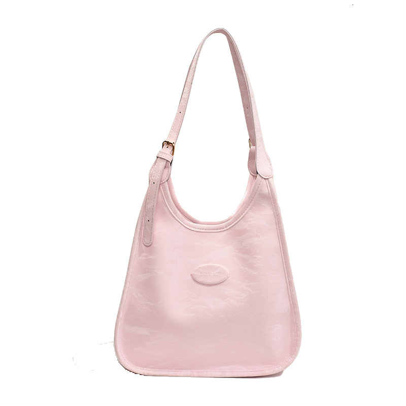 2025S Designer Women S Bag Bag For Women New Style Popular This Year Large Capacity Tote Casual Solid Color Shoulder Bag College Student Handbag
