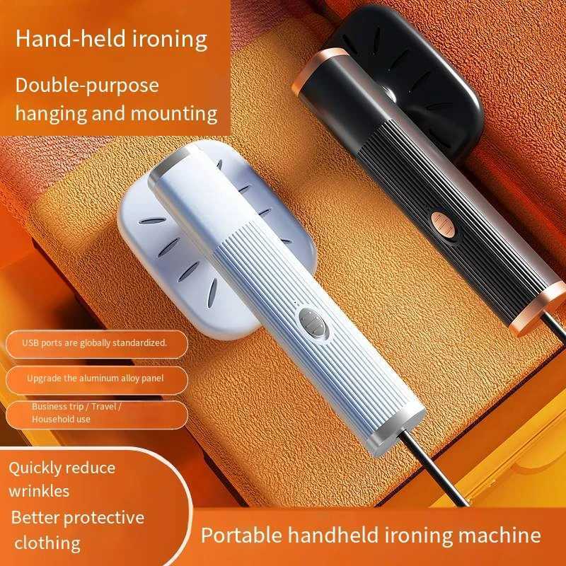 HOMFISH Handheld Iron Steamer 360 Ironing Small Garment Steamer USB Powered Electric Ironing Machine for Fabric Clothes Ironing C251106