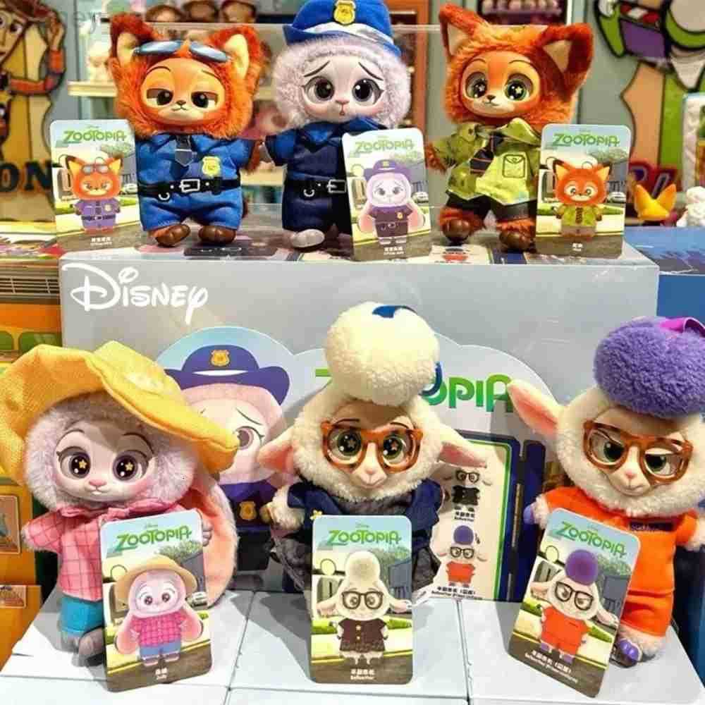 Disney Zootopia Series Blind Box Judy Nick Vinyl Plush Cartoon Character Trendy Toys Box Christmas Gift H251106